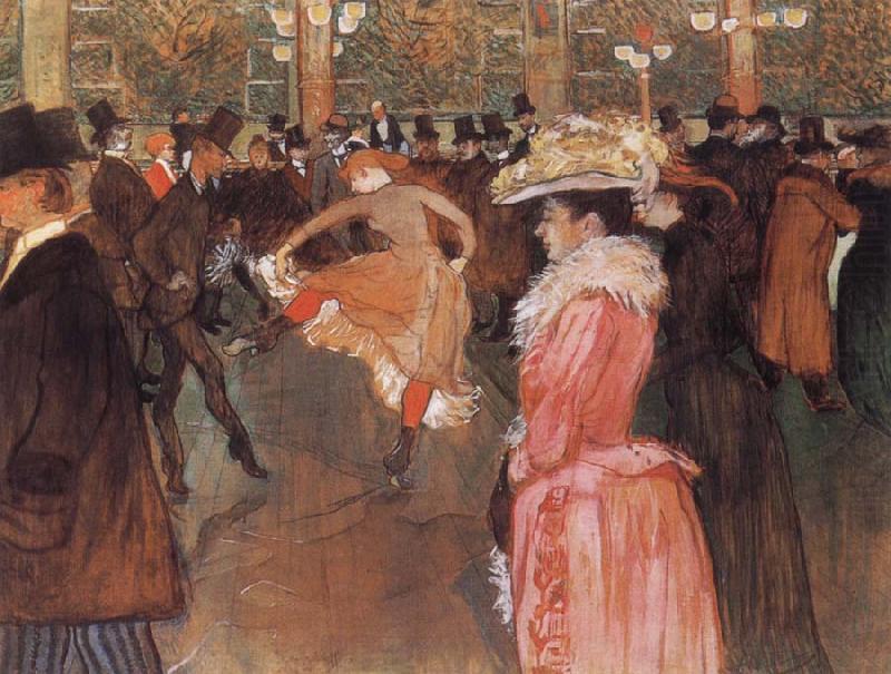 The Dance, Henri de toulouse-lautrec